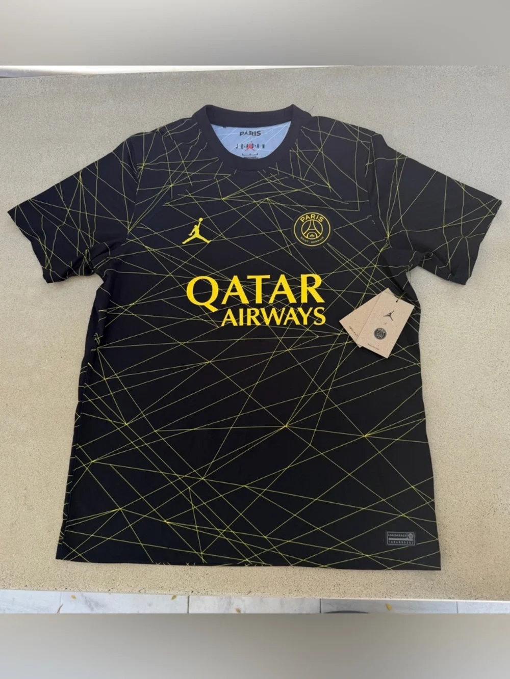 NWT Jordan PSG Paris Saint-Germain Football Soccer Jersey 2022/23 Large Dri-fit